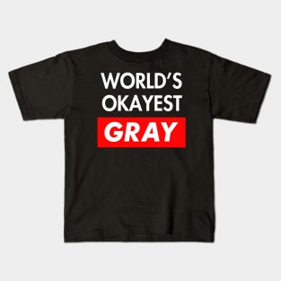 Gray Kids T-Shirt